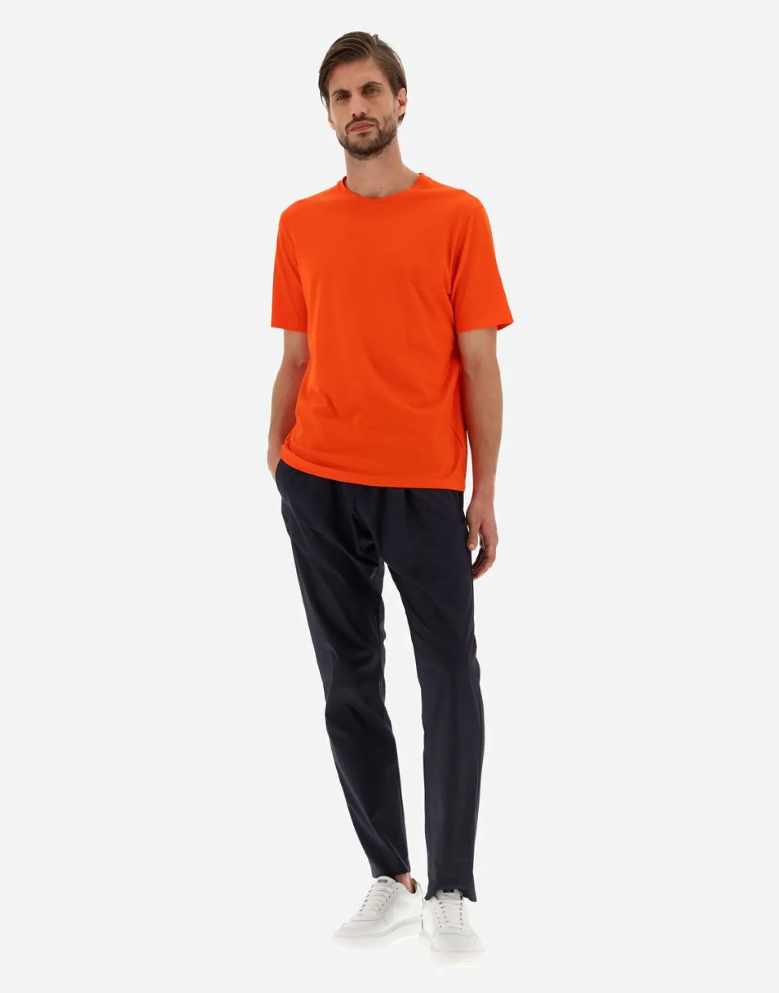 Herno T-Shirt In Crepe Jersey