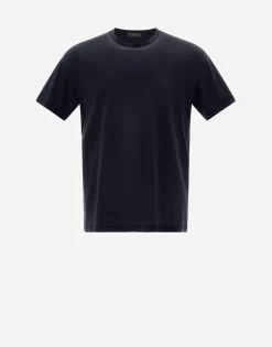 Herno T-Shirt In Crepe Jersey