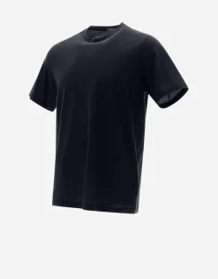 Herno T-Shirt In Crepe Jersey