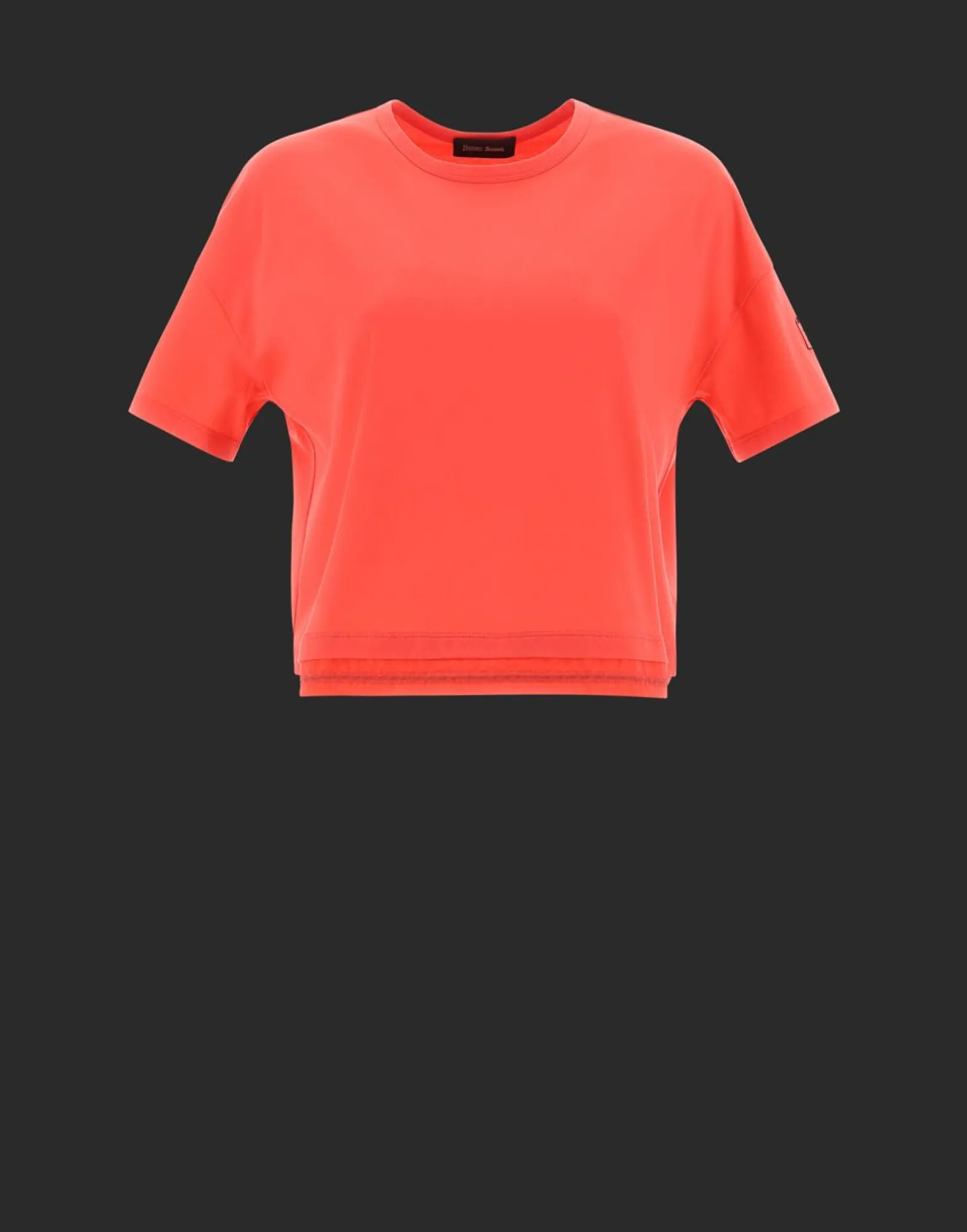 Herno T-Shirt In Dynamic Interlock And Light Opalescent