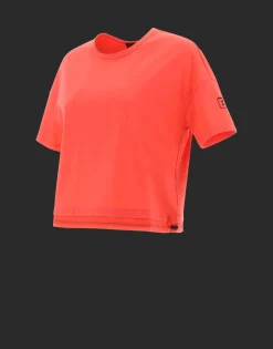 Herno T-Shirt In Dynamic Interlock And Light Opalescent