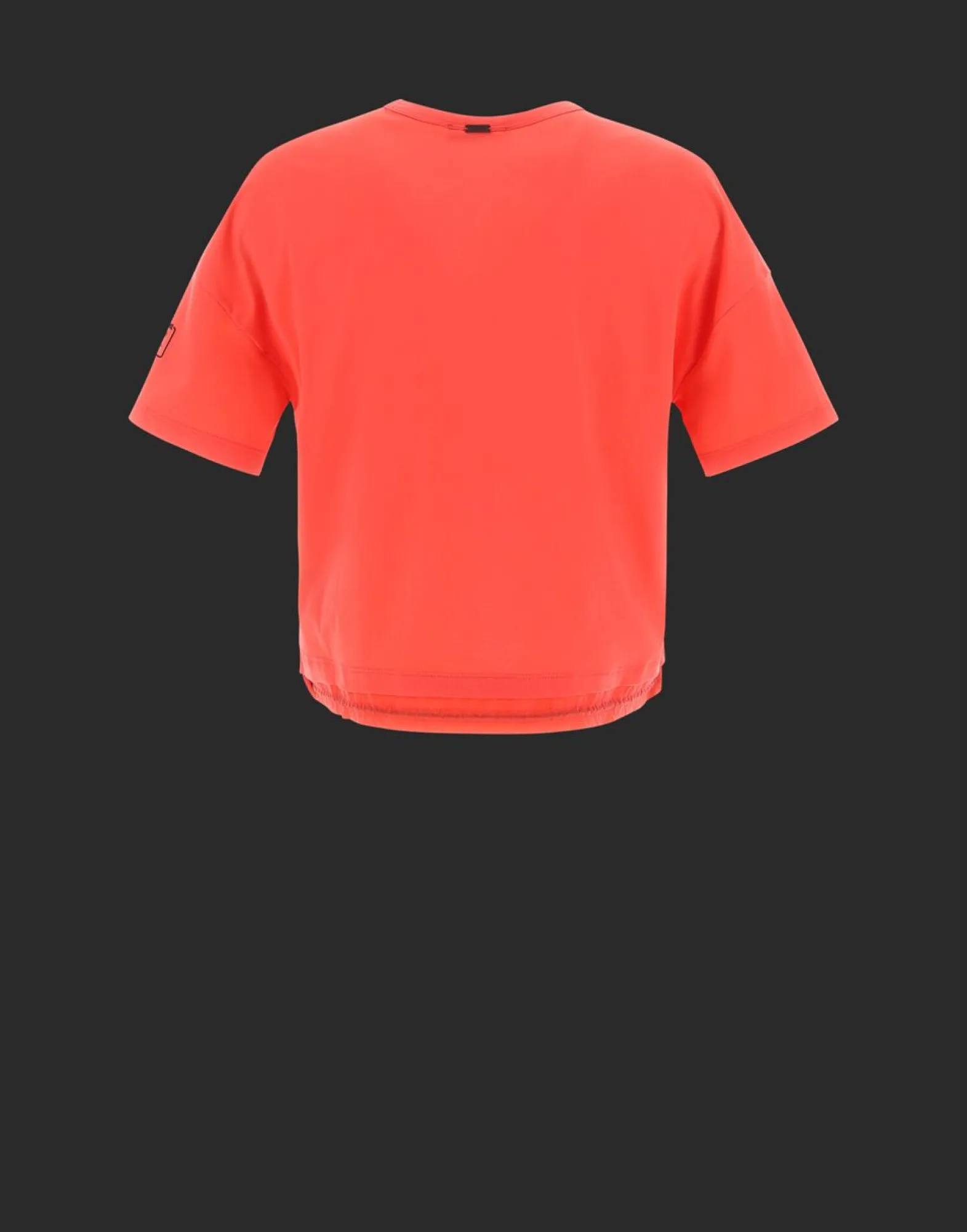 Herno T-Shirt In Dynamic Interlock And Light Opalescent
