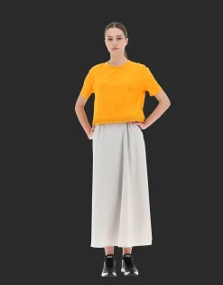 Herno T-Shirt In Dynamic Interlock And Light Opalescent