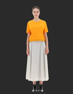 Herno T-Shirt In Dynamic Interlock And Light Opalescent