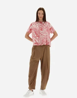 Herno T-Shirt In Oriental Fancy Jersey
