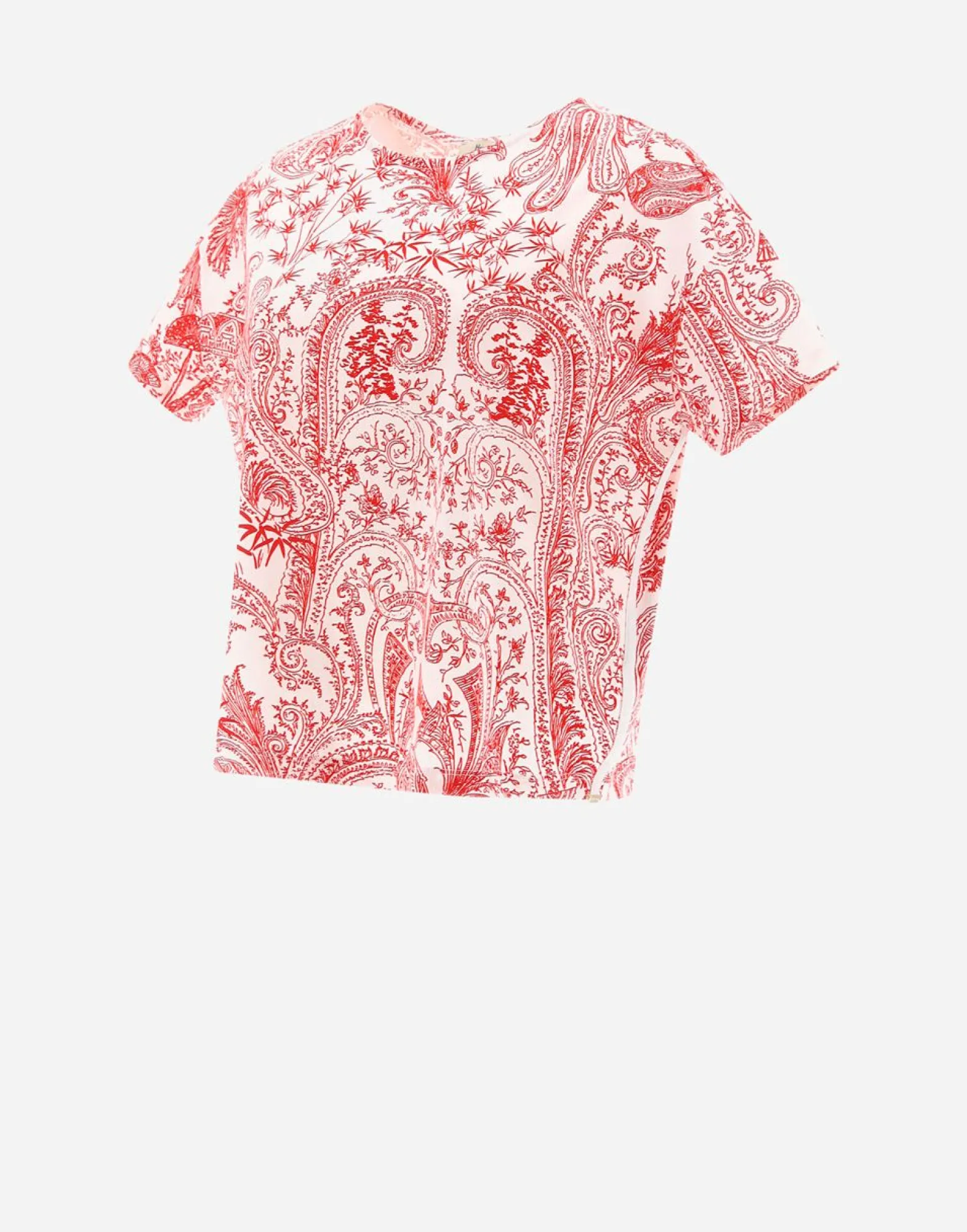 Herno T-Shirt In Oriental Fancy Jersey