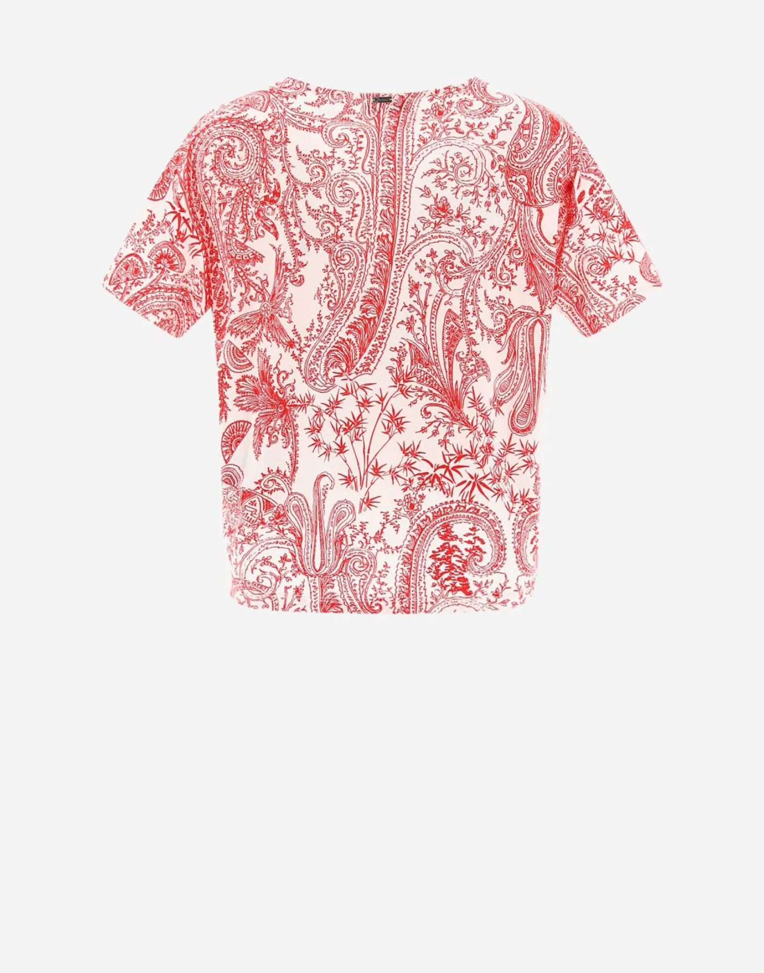 Herno T-Shirt In Oriental Fancy Jersey