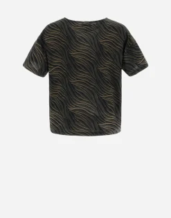 Herno T-Shirt In Safari Patch Jersey
