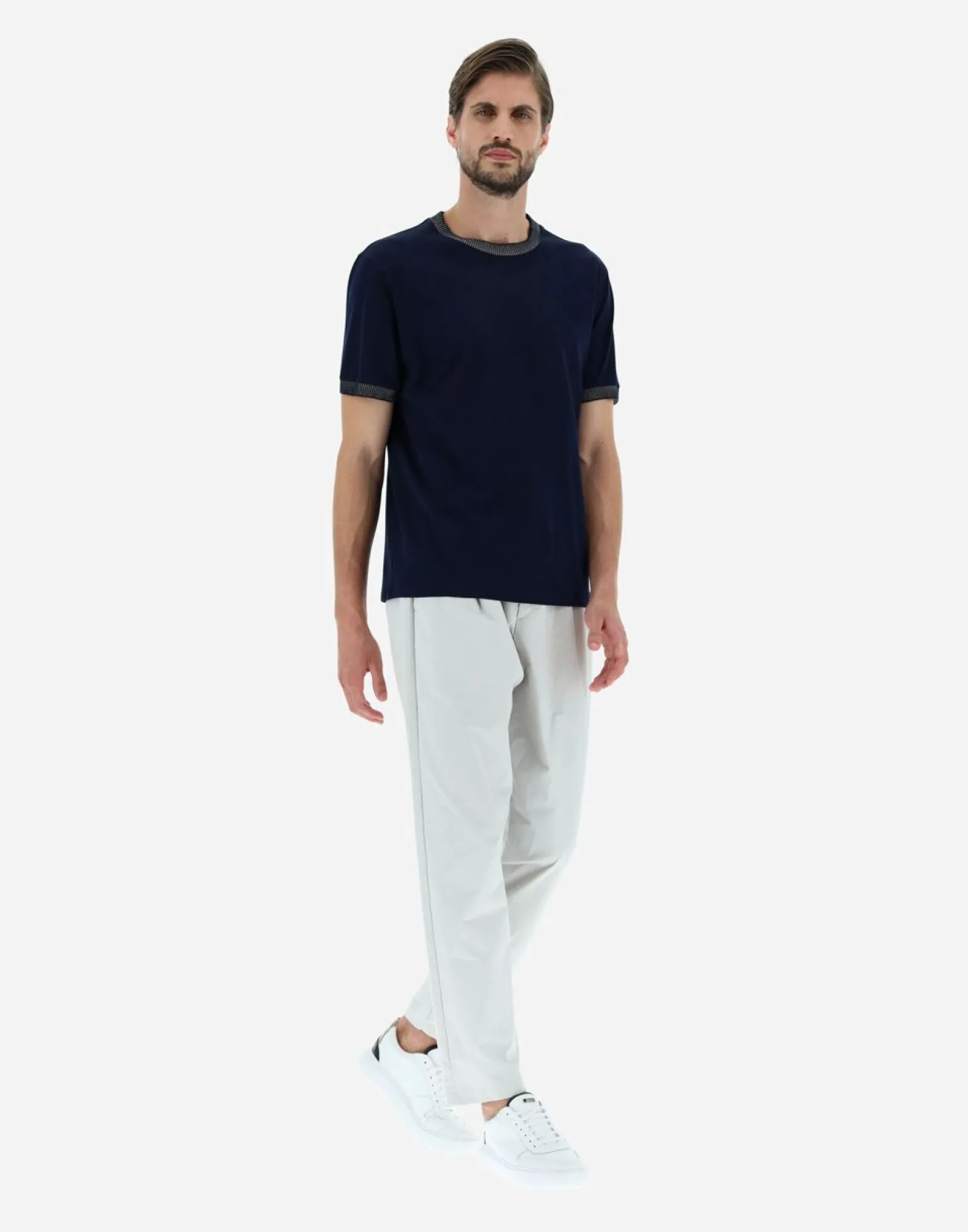 Herno T-Shirt In Superfine Cotton