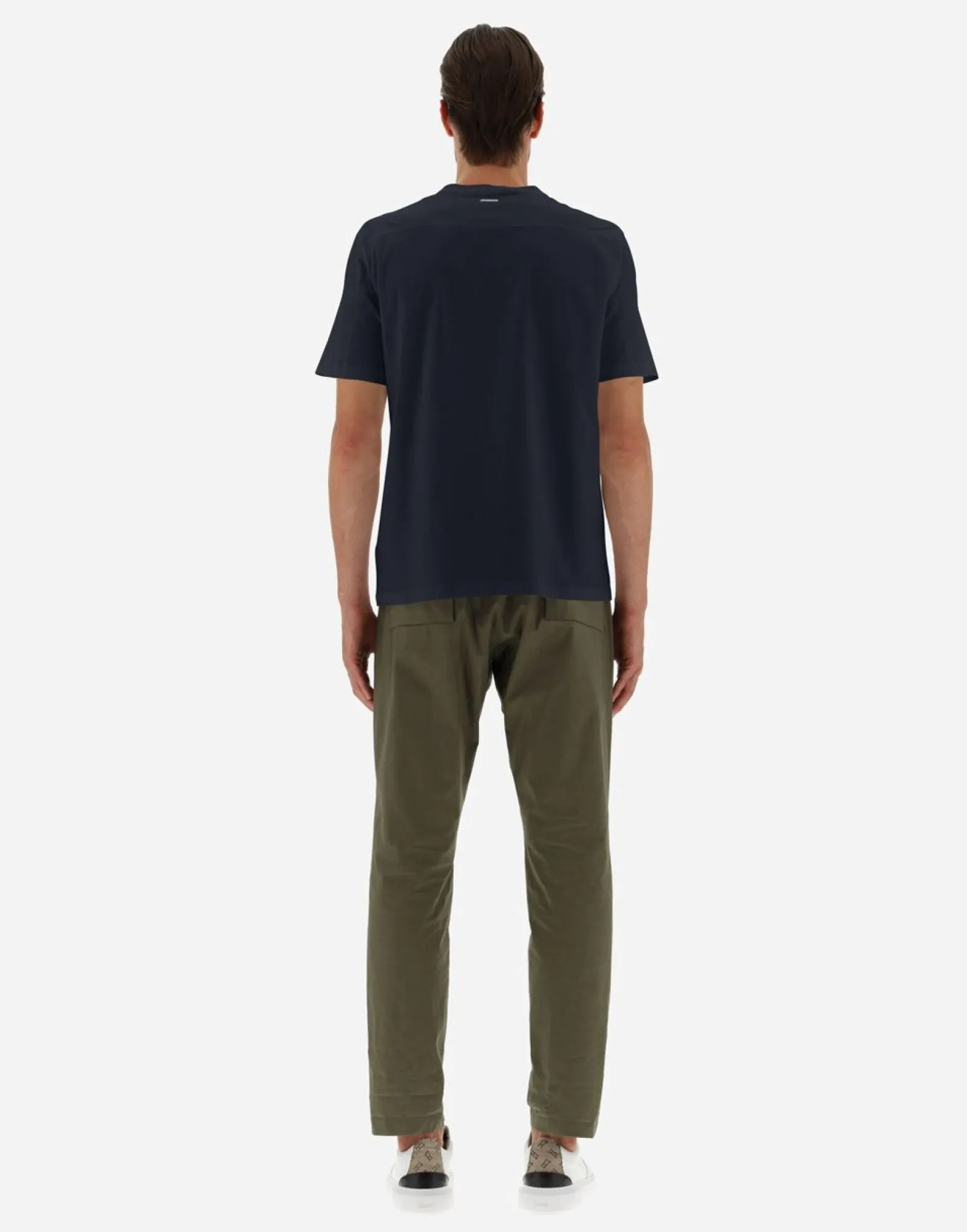 Herno T-Shirt In Superfine Cotton Stretch
