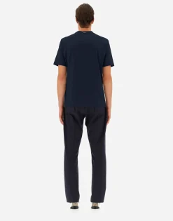 Herno T-Shirt In Superfine Cotton Stretch