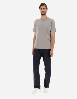 Herno T-Shirt In Superfine Cotton Stretch