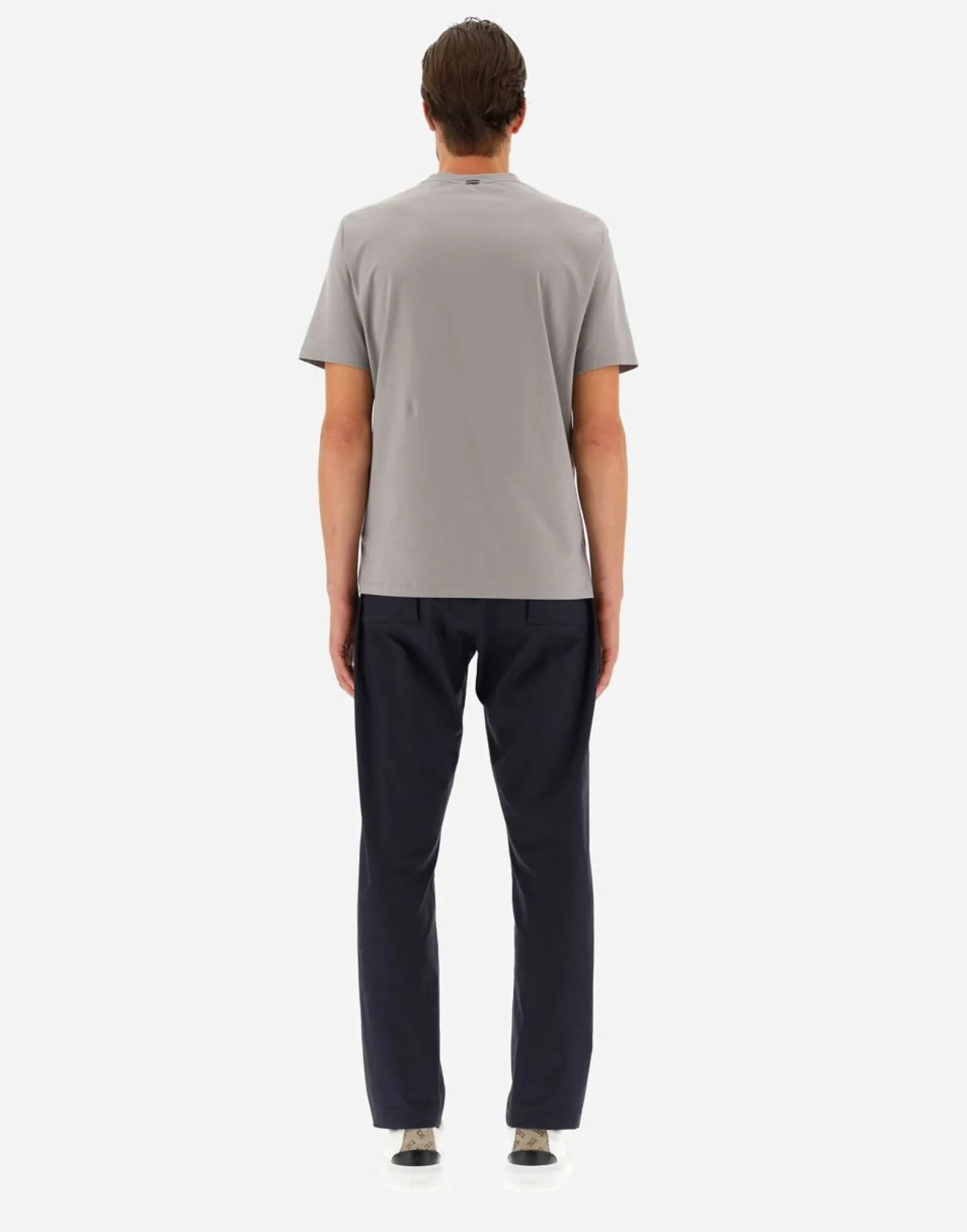 Herno T-Shirt In Superfine Cotton Stretch