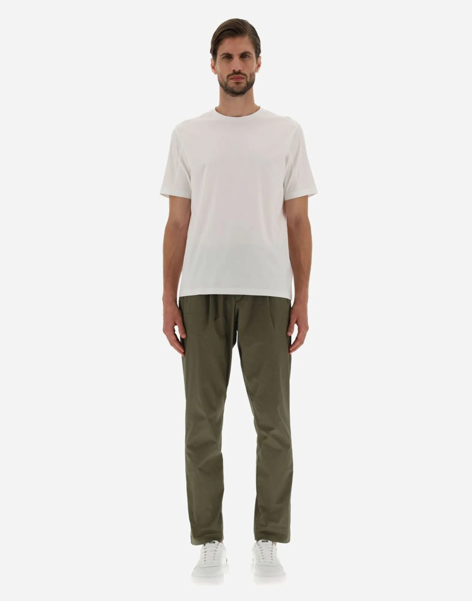 Herno T-Shirt In Superfine Cotton Stretch