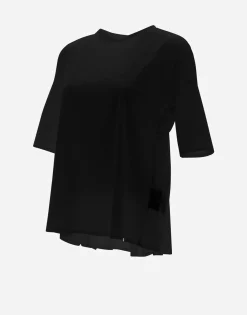 Herno T-Shirt With Three-Quarter Sleeves In Spring Ultralight Scuba