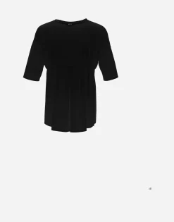 Herno T-Shirt With Three-Quarter Sleeves In Spring Ultralight Scuba