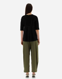 Herno T-Shirt With Three-Quarter Sleeves In Spring Ultralight Scuba