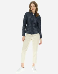 Herno Ultralight Nylon Slim Jacket With Collar