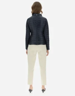 Herno Ultralight Nylon Slim Jacket With Collar
