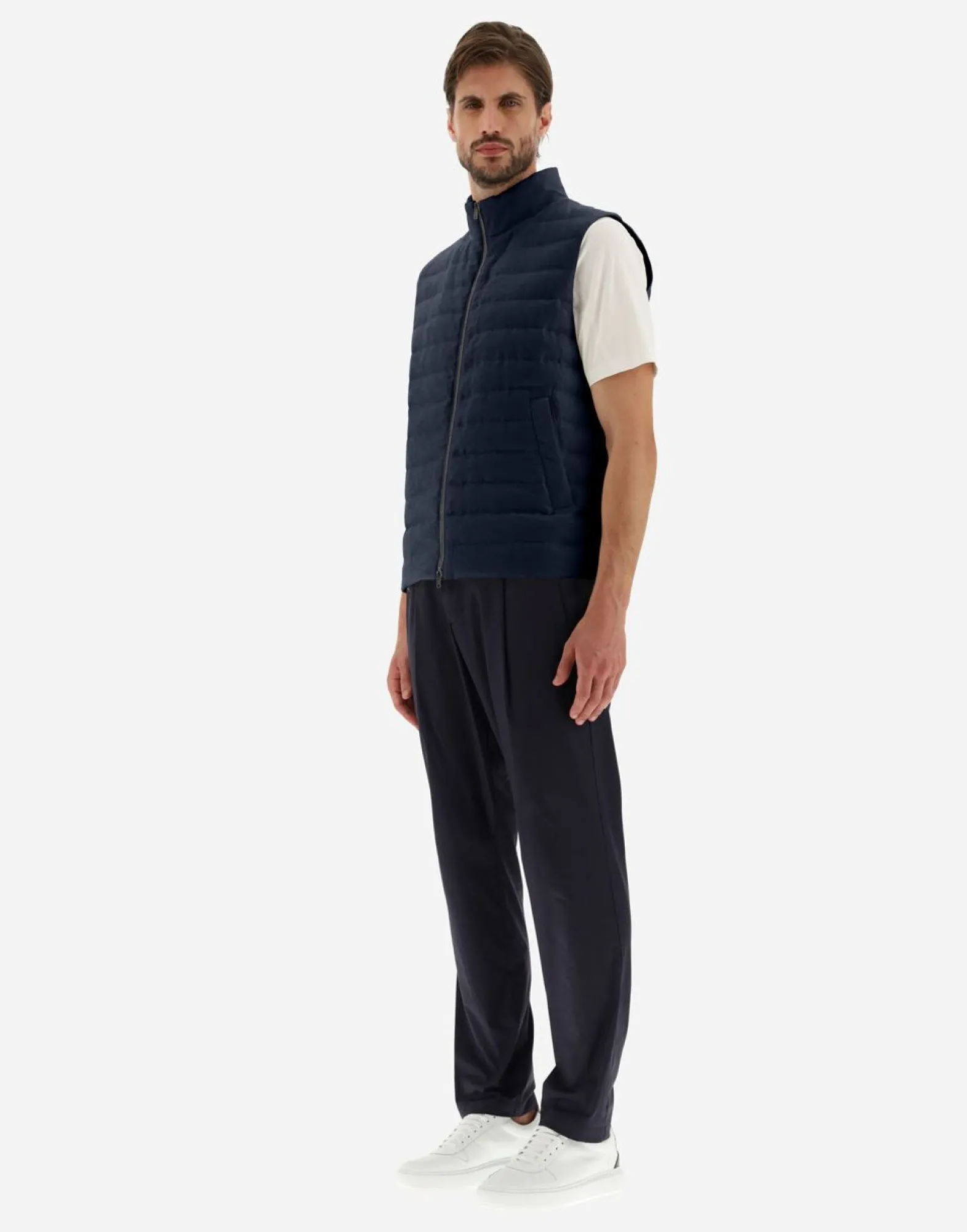 Herno Waistcoat In New Lino