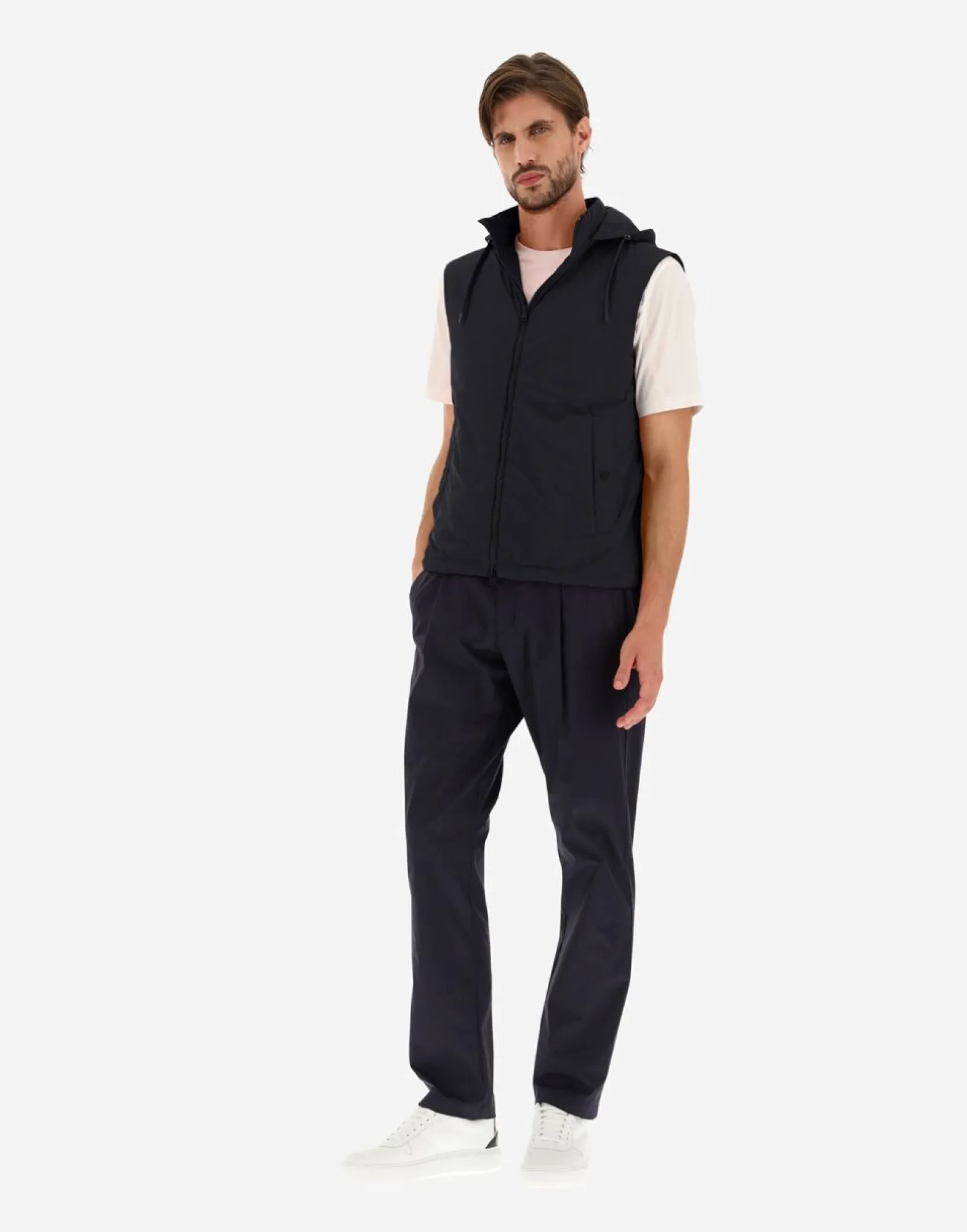 Herno Waistcoat In Nuage