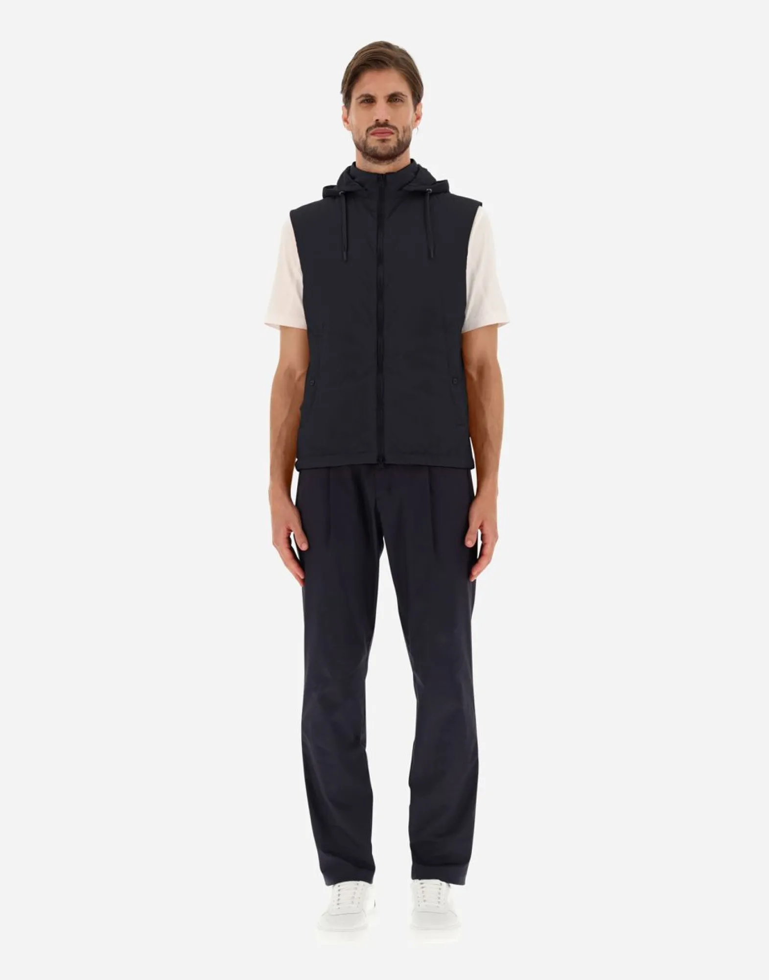 Herno Waistcoat In Nuage
