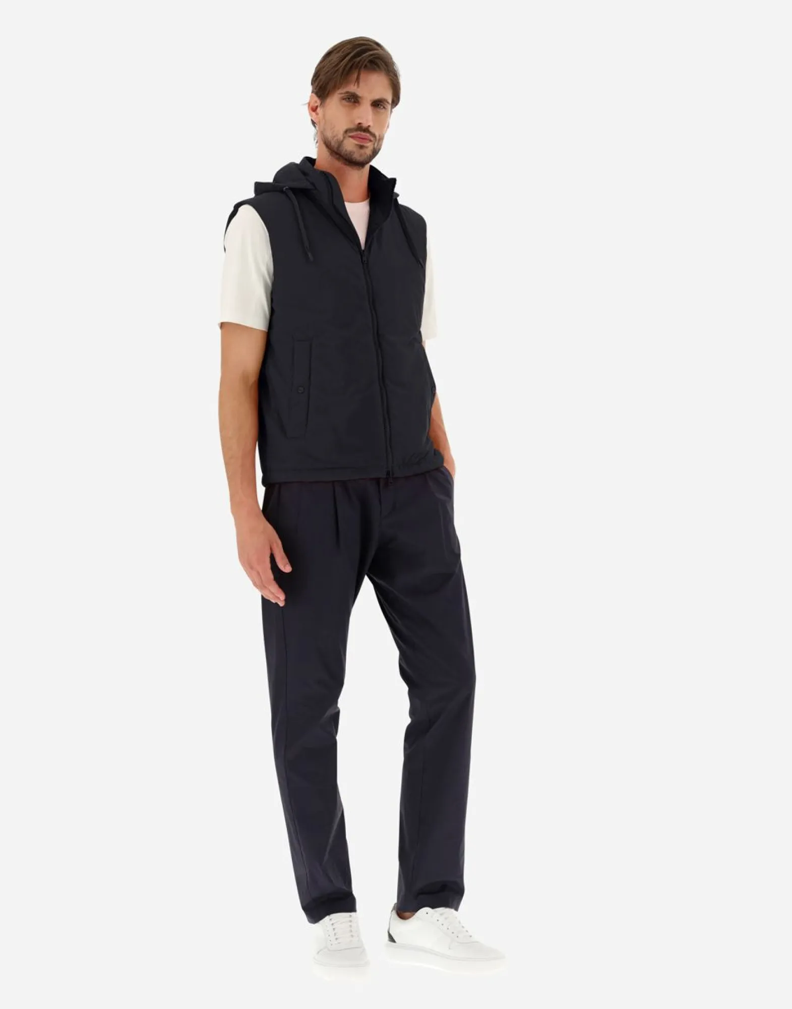 Herno Waistcoat In Nuage
