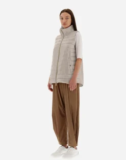Herno Waistcoat In Nylon Ultralight & New Techno Taffeta
