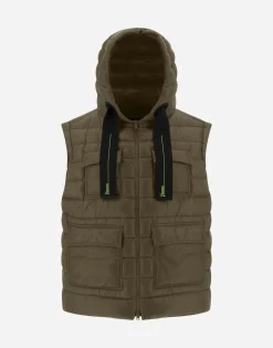 Herno Waistcoat In Nylon Ultralight