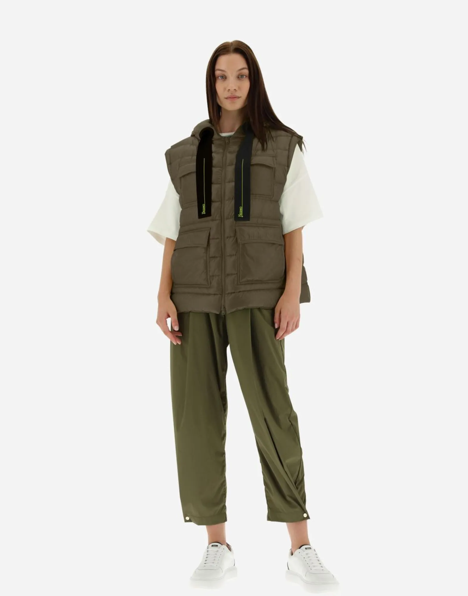 Herno Waistcoat In Nylon Ultralight