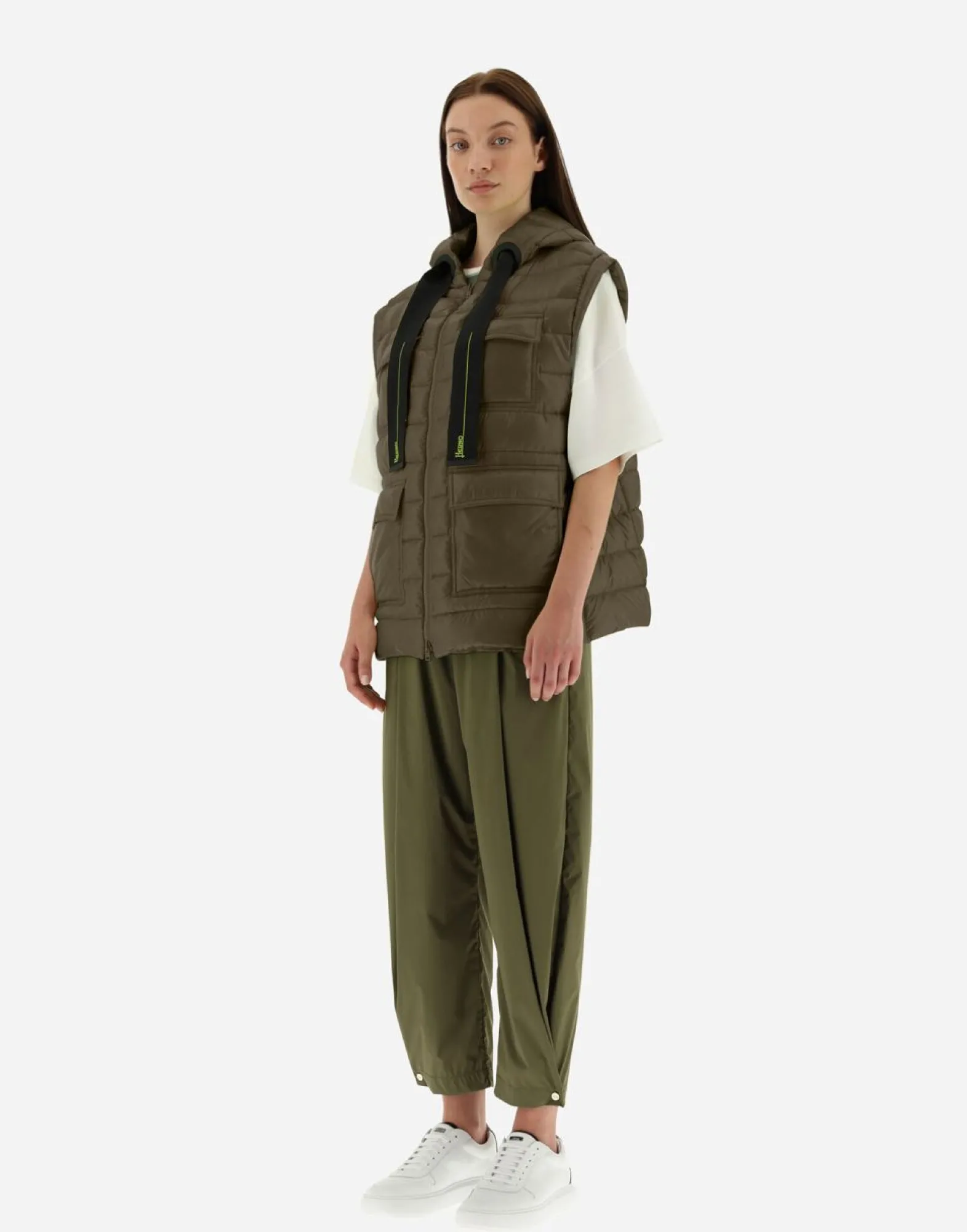 Herno Waistcoat In Nylon Ultralight