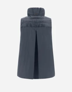 Herno Waistcoat In Nylon Ultralight & New Techno Taffeta