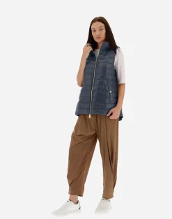 Herno Waistcoat In Nylon Ultralight & New Techno Taffeta