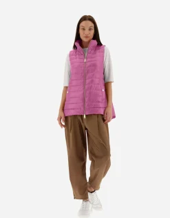 Herno Waistcoat In Nylon Ultralight & New Techno Taffeta
