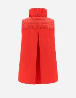 Herno Waistcoat In Nylon Ultralight & New Techno Taffeta