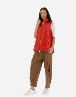 Herno Waistcoat In Nylon Ultralight & New Techno Taffeta