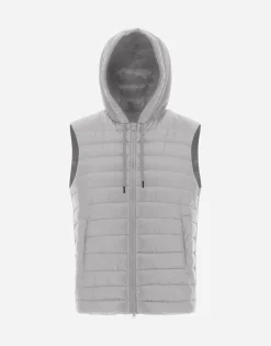 Herno Waistcoat In Nylon Ultralight & Fleece