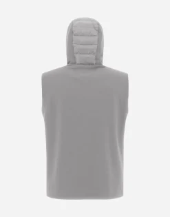 Herno Waistcoat In Nylon Ultralight & Fleece