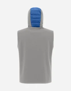 Herno Waistcoat In Nylon Ultralight & Fleece