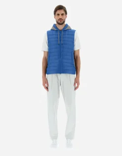 Herno Waistcoat In Nylon Ultralight & Fleece