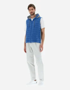 Herno Waistcoat In Nylon Ultralight & Fleece