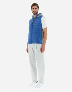 Herno Waistcoat In Nylon Ultralight & Fleece
