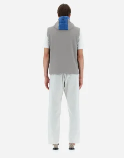 Herno Waistcoat In Nylon Ultralight & Fleece