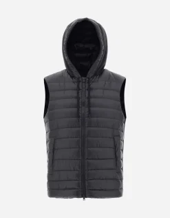 Herno Waistcoat In Nylon Ultralight & Fleece