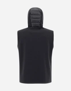 Herno Waistcoat In Nylon Ultralight & Fleece