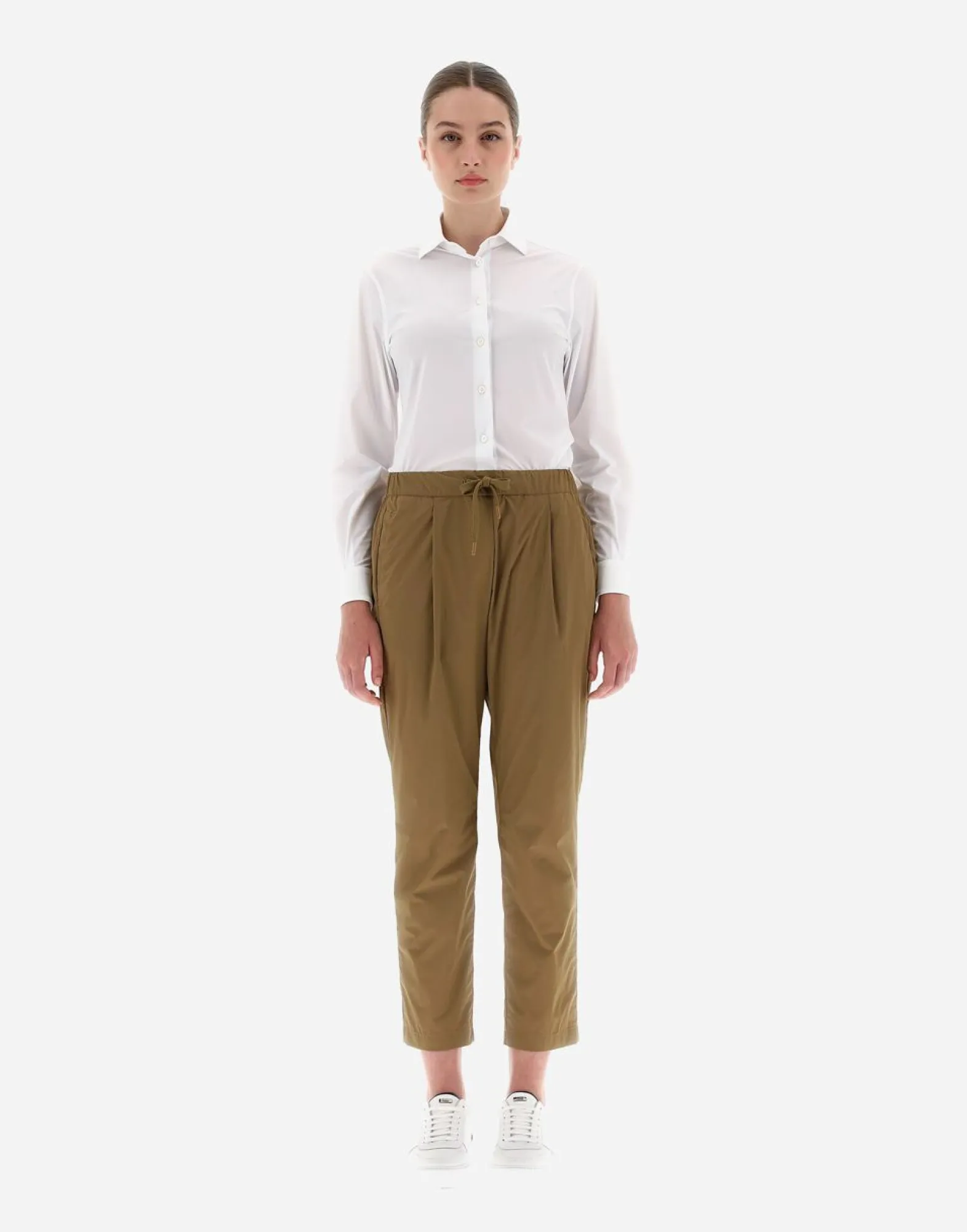 Herno Women'S Trousers In Light Nylon Stretch
